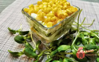 Салат З Курки З Ананасами Та Кукурудзою.