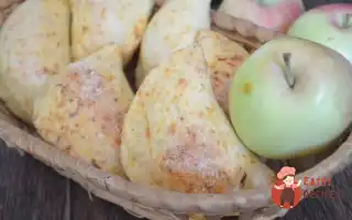 Яблучні Пиріжки Із Сирного Тіста