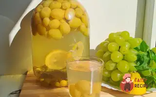 Виноградний Компот "Мохіто" На Зиму, Без Стерилізації.