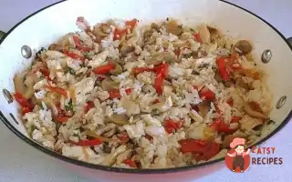 Рис Жасминовий З Овочами Та Куркою