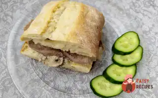 Паніні З Яловичим Язиком Та Грибами