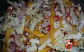 Салат Із Хурми З Яблуками