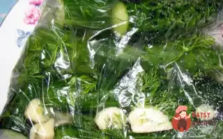 Малосольні Огірки У Пакеті У Власному Соку