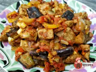 Овочеве рагу з м'ясом