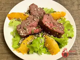 Ростбіф з апельсиновим маринадом