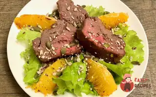 Ростбіф з апельсиновим маринадом