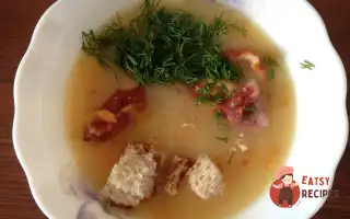 Суп-Пюре Гороховий З Копченими Крильцями