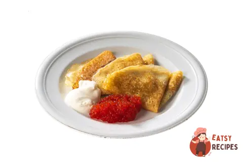 Млинці з ікрою