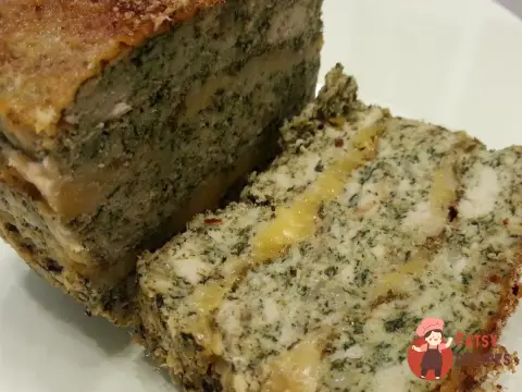 М'ясний хліб з індички та шпинату
