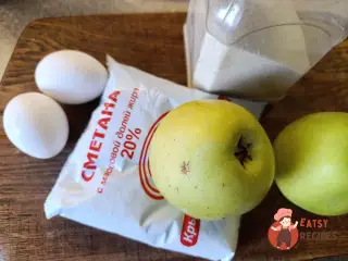Крок 1: Яблучна запіканка