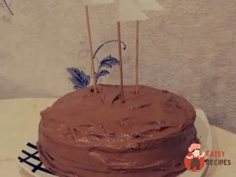 Ніжний шоколадний торт