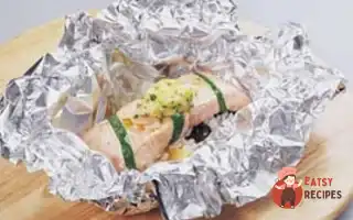 Норвезька Сьомга З Капустою Та Беконом