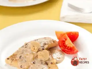 Смажений маринований палтус