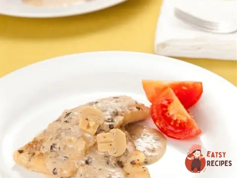 Смажений маринований палтус