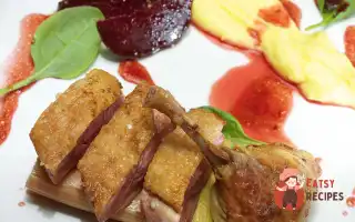 Качка З Ревенем, Печеним Буряком Та Картопляним Пюре
