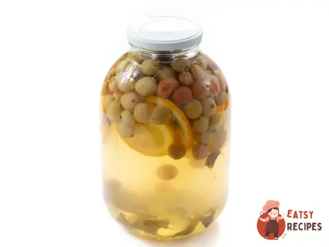 Компот-мохіто на зиму з аґрусу