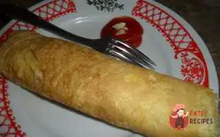 Яєчний Рулет Із Салатом