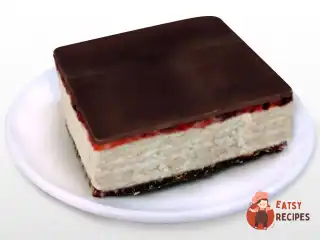 Австралійський чізкейк із фруктовим джемом