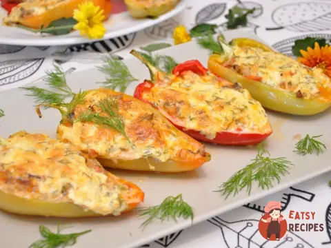 Перець, фарширований куркою