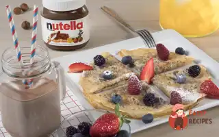 Ажурні Млинці З Nutella® Та Ягодами