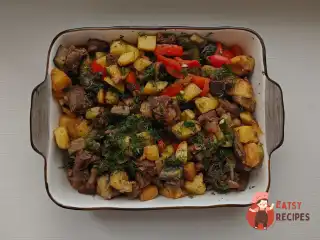 Яловичина з овочами