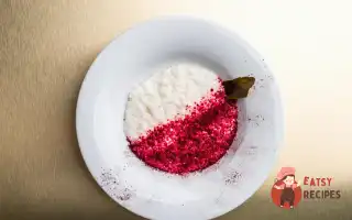 Рисова Каша На Кокосовому Молоці З Кафірським Лаймом Та Буряковим Пилом