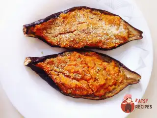 Баклажани з рисом та йогуртом