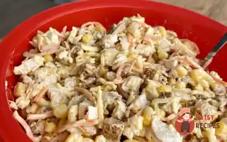 Салат З Куркою, Родзинками Та Корейською Морквою