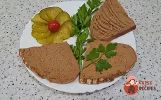 Паштет З Яловичої Печінки З Морквою Та Цибулею