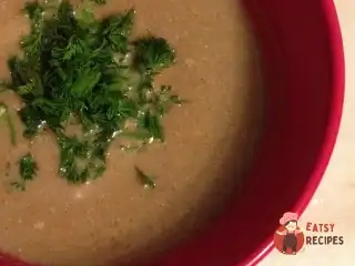 Грибний суп-пюре із вершками