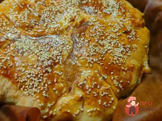 Крок 22: Пиріг із куркою та баклажаном