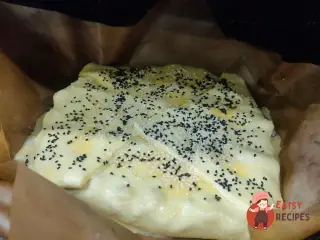 Крок 20: Пиріг з пряною куркою та пекінською капустою
