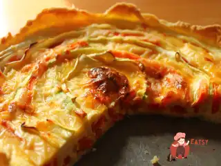 Прованський тарт із сиром та овочами