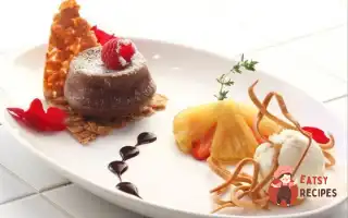 Шоколадний Фондан Із Малиною