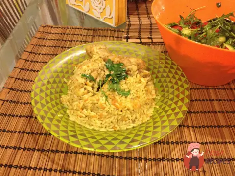 Плов з куркою по-бураківськи