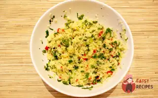 Кускус З Чилі, Зеленню Та Лимонним Соком