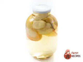 Компот-мохіто із яблуками на зиму