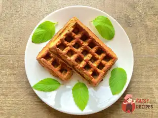 Вафлі з морквою та бананом