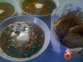Грибний суп з перловкою