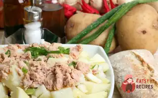 Картопляний Салат Із Тунцем