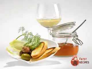 Діп із печених перців із наршарабом