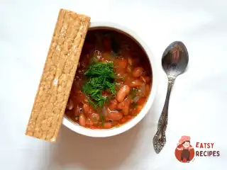 Лобіо гаряче з червоної квасолі