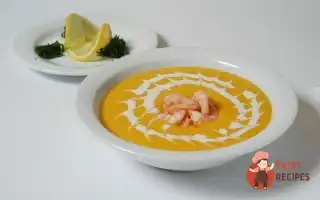 Ніжний Крем Суп З Форелі З Креветками