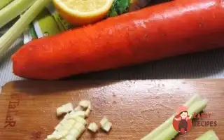 Салат Веганський З Селери Та Морквою.