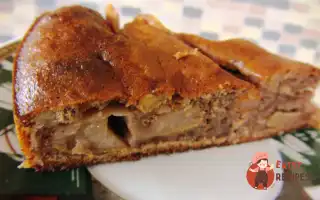 Шоколадний Пиріг З Грушами