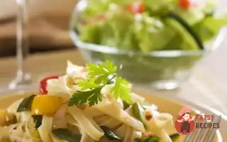 Тальятелле З Кабачками, Часником, Лимоном Та Чилі