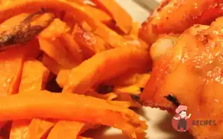Запечена Картопля Фрі З Батату