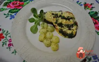 Баклажани З Помідорами Та Сиром