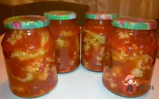 Салат Із Цвітної Капусти На Зиму
