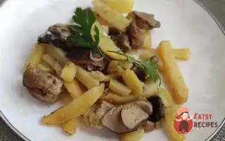 Жареха З Лісовими Грибами
